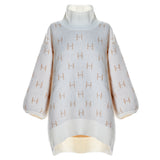 HÉST AS FAM Sweater Long Heavy Knitwear Tops 000 White
