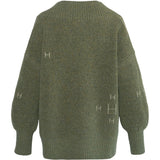 HÉST AS FAM V-neck Sweater Heavy Knitwear Tops
