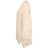 HÉST AS FAM V-neck Sweater Heavy Knitwear Tops
