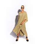HÉST AS FLORENCE Linen Kaftan Woven Blouse/Top/Shirt 6504 Beige Trenchcoat