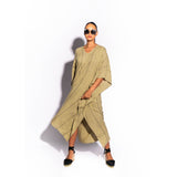 HÉST AS FLORENCE Linen Kaftan Woven Blouse/Top/Shirt 6504 Beige Trenchcoat