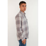 Hést Men FRANS Shirt Woven Blouse/Top/Shirt 9601Grey Check