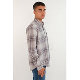 Hést Men FRANS Shirt Woven Blouse/Top/Shirt 9601Grey Check