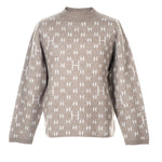 Hést Men Frank Knitted Sweater Heavy Knitwear Tops 479 Mole brown