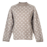 Hést Men Frank Knitted Sweater Heavy Knitwear Tops 479 Mole brown