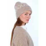 HÉST AS GERA Beanie Accessories Hats/Scarves/Socks 6513 Light Brown Melange