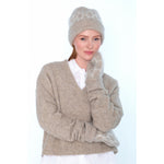 HÉST AS GERA Beanie Accessories Hats/Scarves/Socks 6513 Light Brown Melange