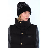 HÉST AS GERA Beanie Accessories Hats/Scarves/Socks 9000 Jet Black