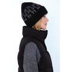 HÉST AS GERA Beanie Accessories Hats/Scarves/Socks 9000 Jet Black