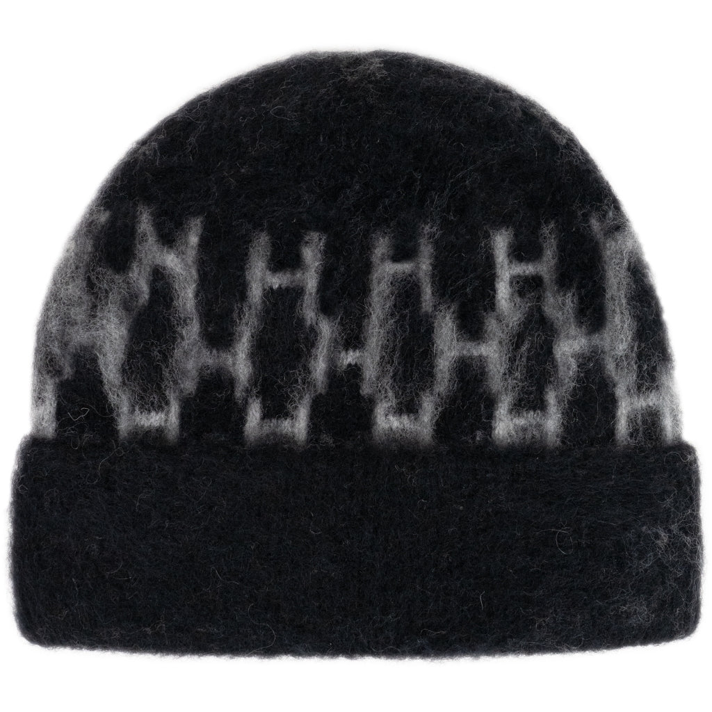 HÉST AS GERA Beanie Accessories Hats/Scarves/Socks 9000 Jet Black