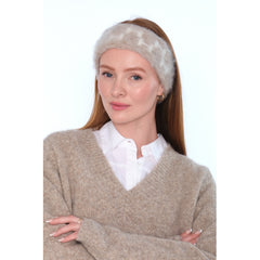 HÉST AS GERA Headband Accessories Hats/Scarves/Socks 6513 Light Brown Melange