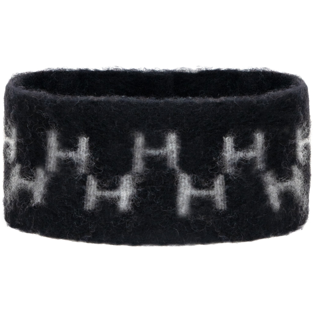 HÉST AS GERA Headband Accessories Hats/Scarves/Socks 9000 Jet Black