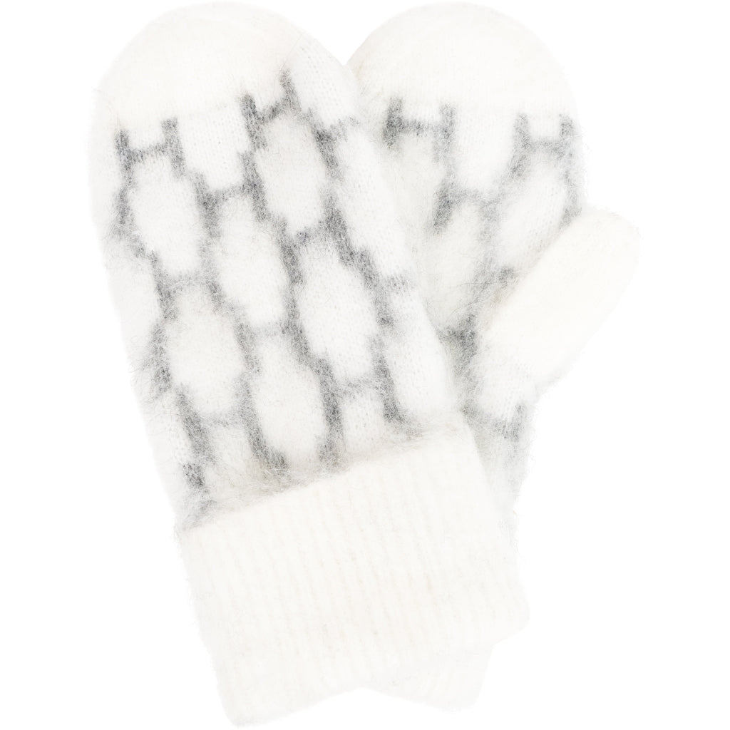 HÉST AS GERA Mittens Accessories Hats/Scarves/Socks 0001 Offwhite