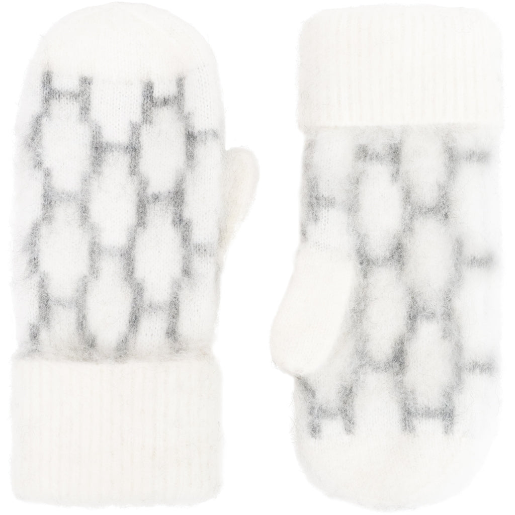 HÉST AS GERA Mittens Accessories Hats/Scarves/Socks 0001 Offwhite