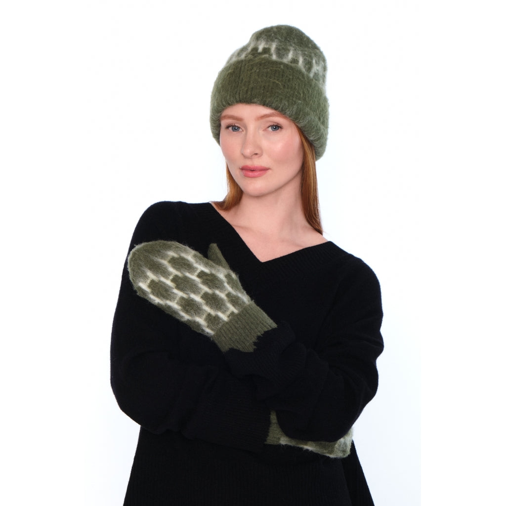 HÉST AS GERA Mittens Accessories Hats/Scarves/Socks 3000 Winter Moss