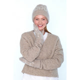 HÉST AS GERA Mittens Accessories Hats/Scarves/Socks 6513 Light Brown Melange
