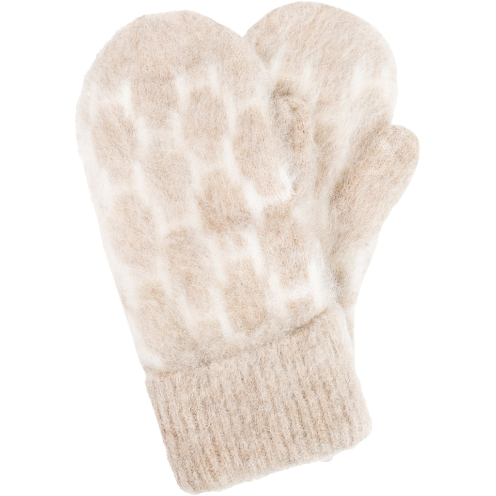 HÉST AS GERA Mittens Accessories Hats/Scarves/Socks 6513 Light Brown Melange