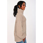 HÉST AS GIANNA Sweater Knitted top 6513 Light Brown Melange