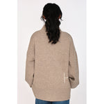 HÉST AS GIANNA Sweater Knitted top 6513 Light Brown Melange