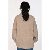 HÉST AS GIANNA Sweater Knitted top 6513 Light Brown Melange