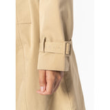 HÉST AS GIULIA TrenchCoat Outerwear/Vest/Bodyvarmer 6506 Beige Curds & Whey