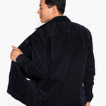 Hést Men HENNING Corduroy Overshirt Outerwear/Vest/Bodywarmer 289 Navy