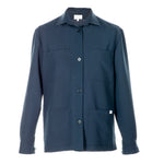 Hést Men HERMAN Twill Overshirt Woven Blouse/Top/Shirt 289 Navy