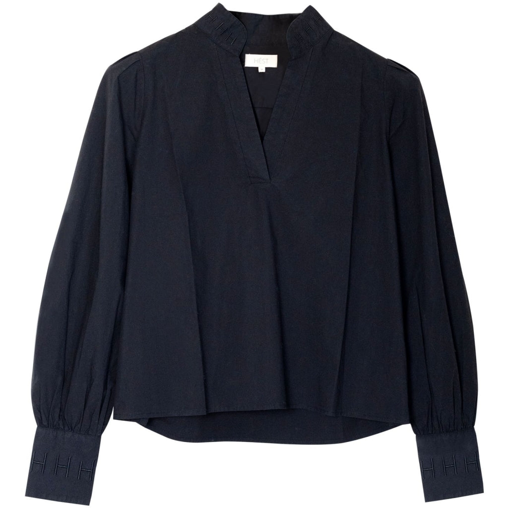 HÉST AS Hést Mie blouse Woven Blouse/Top/Shirt 999 Black