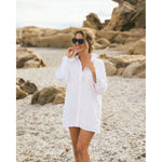 HÉST AS Hést Saga Blouse ,Long Woven Blouse/Top/Shirt 000 White