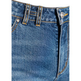 HÉST AS IRINA Wide Leg Woven Pants/Shorts 9502 Medium Wash Blue Denim