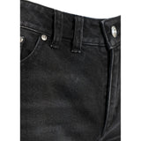 HÉST AS IRINA Wide Leg Woven Pants/Shorts 9512 Medium Wash Black Denim