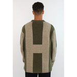 Hést Men ISAK Knit Heavy Knitwear Tops 3000 Winter Moss