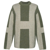 Hést Men ISAK Knit Heavy Knitwear Tops 3000 Winter Moss