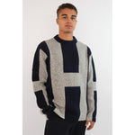 Hést Men ISAK Knit Heavy Knitwear Tops 4001 Navy