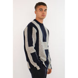 Hést Men ISAK Knit Heavy Knitwear Tops 4001 Navy
