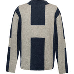 Hést Men ISAK Knit Heavy Knitwear Tops 4001 Navy