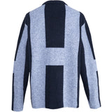 Hést Men ISAK Sweater Heavy Knitwear Tops 4003 Faded Denim