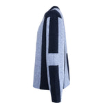 Hést Men ISAK Sweater Heavy Knitwear Tops 4003 Faded Denim