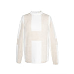 Hést Men ISAK Sweater Heavy Knitwear Tops 6506 Beige Curds & Whey