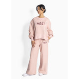 HÉST AS JILLI College Pants Sweat Bottoms 2504 Rose Smoke