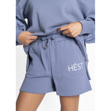 HÉST AS JILLI College Shorts Sweat Bottoms 4003 Faded Denim