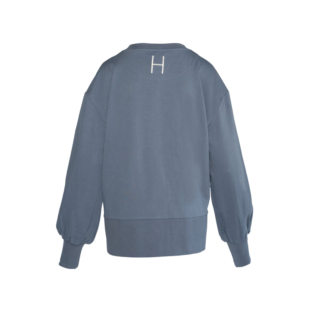 HÉST AS JILLI Sweat Shirt Sweat Tops 4003 Faded Denim