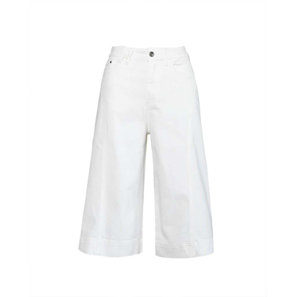HÉST AS KAIA Capri Jeans Woven Pants/Shorts 0003 White Alyssum