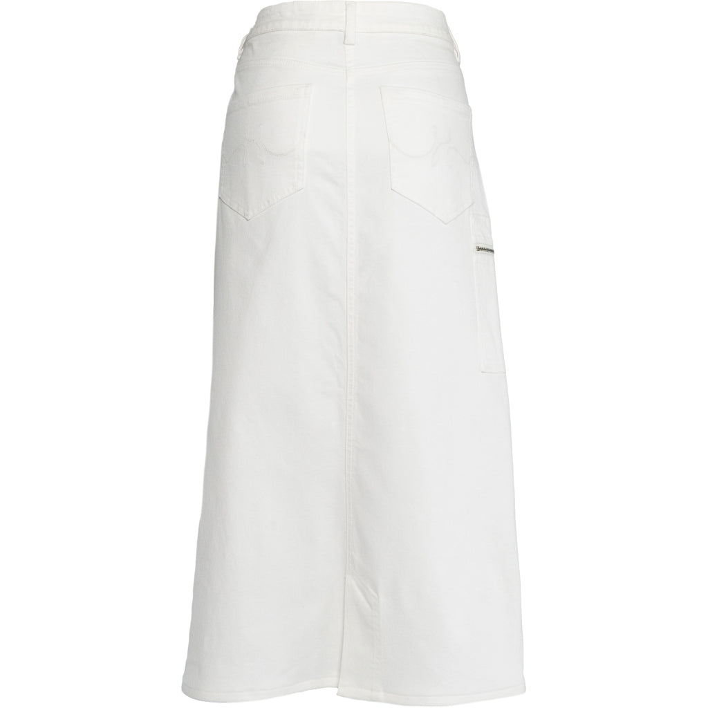 HÉST AS KAIA Denim Skirt Woven Skirt/Dress 0003 White Alyssum