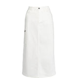 HÉST AS KAIA Denim Skirt Woven Skirt/Dress 0003 White Alyssum