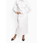 HÉST AS KAIA Denim Skirt Woven Skirt/Dress 0003 White Alyssum