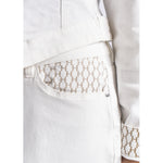 HÉST AS KAIA Denim Skirt Woven Skirt/Dress 0003 White Alyssum