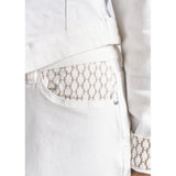 HÉST AS KAIA Denim Skirt Woven Skirt/Dress 0003 White Alyssum