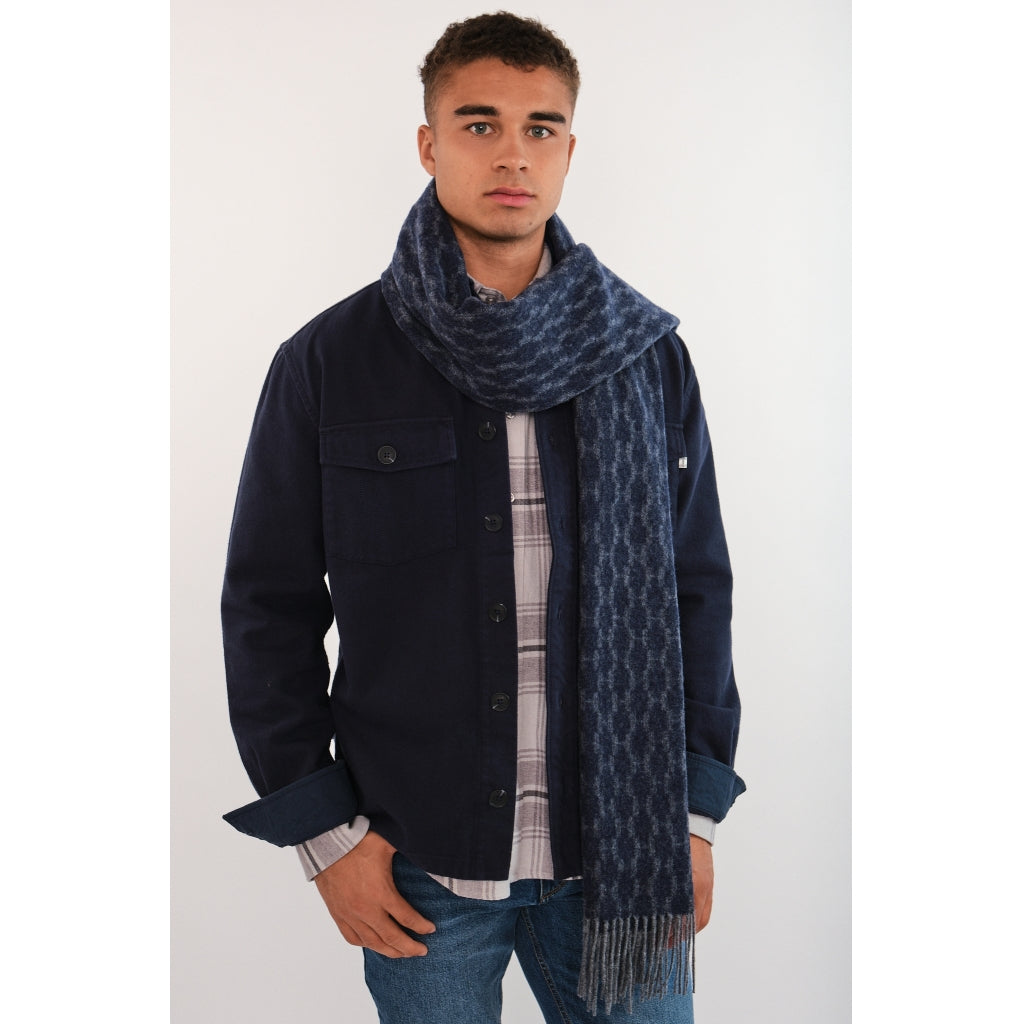 Hést Unisex KIM Scarf Accessories Hats/Scarves/Socks 4002 Navy Blazer