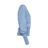 HÉST AS LEAH Wrap Cardigan Heavy Knitwear Tops 4003 Faded Denim